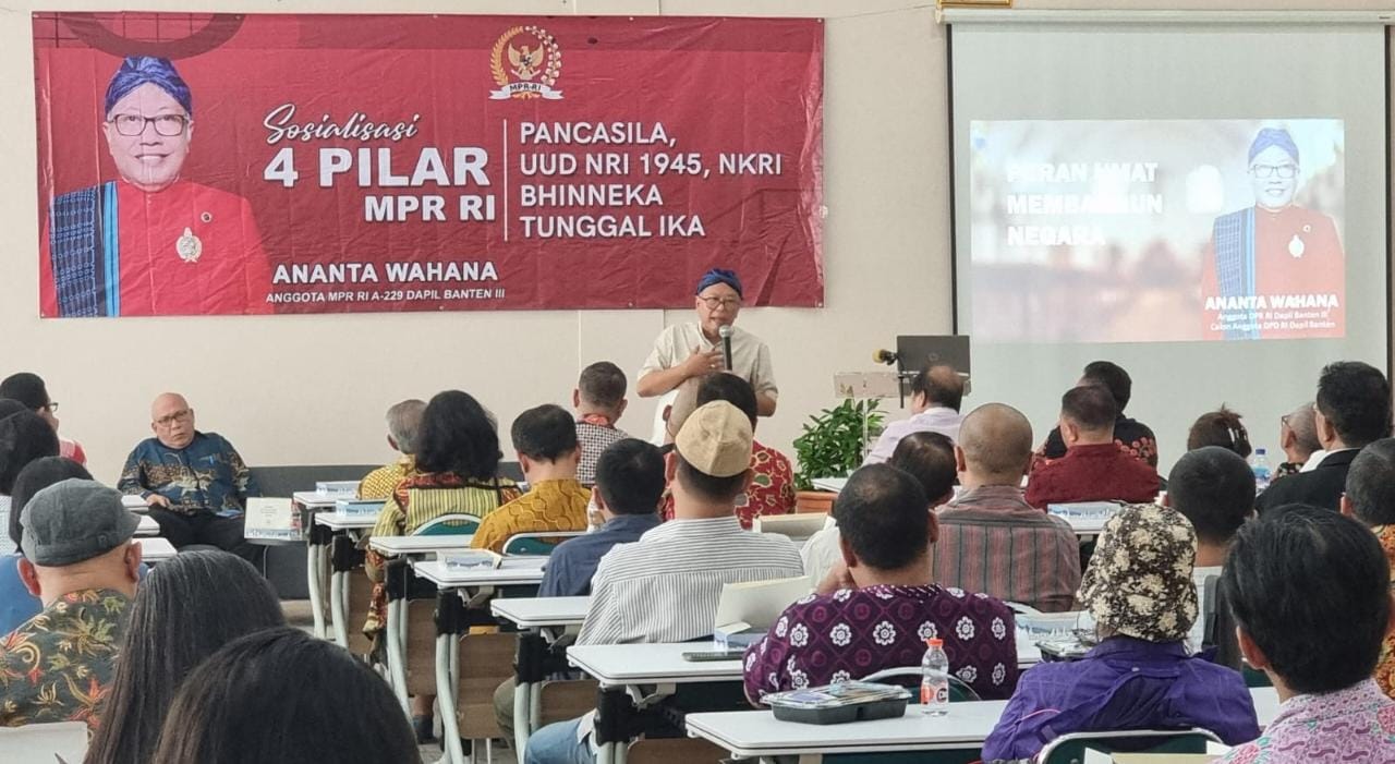 Sosialisasi 4 Pilar MPR RI Abraham Garuda Laksono Harus Punya Ikatan