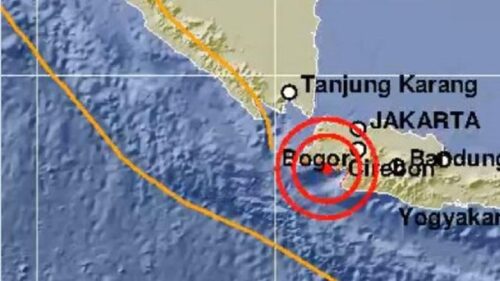 Gempa 5 SR Kembali Guncang Ujung Kulon Banten