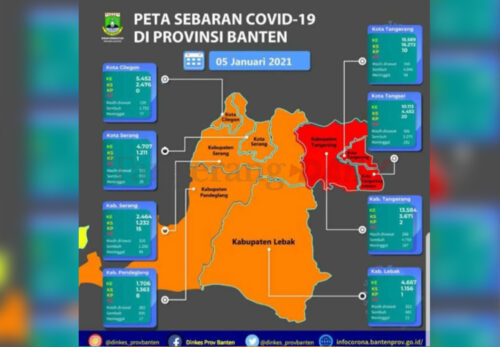 Kabupaten Tangerang Kembali Zona Merah Covid-19, Aktivitas di Ruang Publik Dibatasi