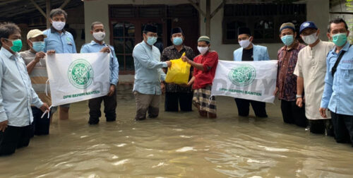 BKPRMI Banten Salurkan Bantuan untuk Korban Banjir di Gunung Kaler