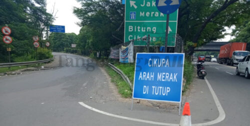 Gerbang Tol Bitung Arah Merak Masih Ditutup