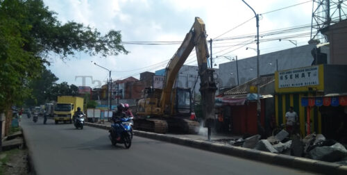 Jalan Rusak di Kota Tangerang Mulai Diperbaiki