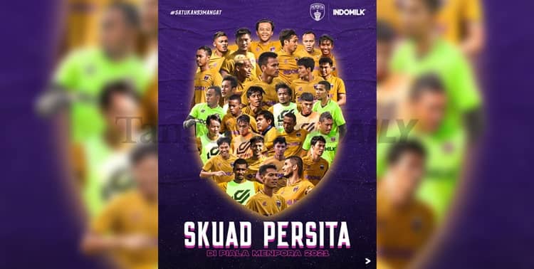 Piala Menpora 2021, 30 Skuad Persita Besok Bertolak ke Sleman