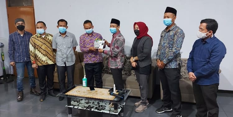 Diskusi Kepemiluan, KPU Kunjungi Kantor PWI Kabupaten Tangerang