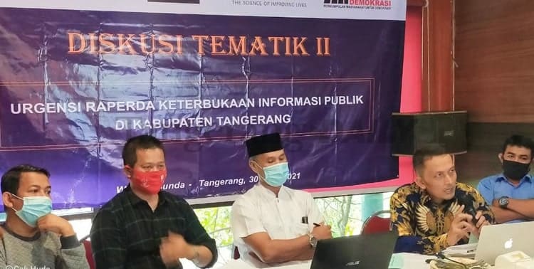 Perekat Demokrasi Dorong Perda Keterbukaan Informasi di Tangerang