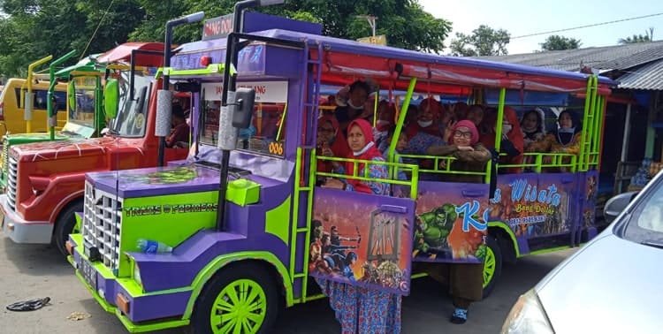 Kereta Wisata, Odong-odong, Wisata, Wisata saat Pandemi, Pandemi, Covid-19, Wisata Warga, Rekreasi, Kabupaten Tangerang: Kereta Wisata Jadi Rekreasi Alternatif di Tengah Pandemi