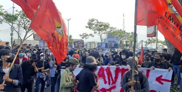 Alih Fungsi Lahan, Lahan Pertanian, Mahasiswa, LMND, EW LMND, Pemprov Banten: Mahasiswa Kritisi Alih Fungsi Lahan Pertanian di Banten