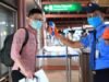 Penumpang Internasional, Tes PCR, Menunggu Hasil Tes PCR, Bandara Soekarno-Hatta: Penumpang Internasional di Soekarno-Hatta Wajib PCR, 2 Jam Lebih Menunggu Hasil