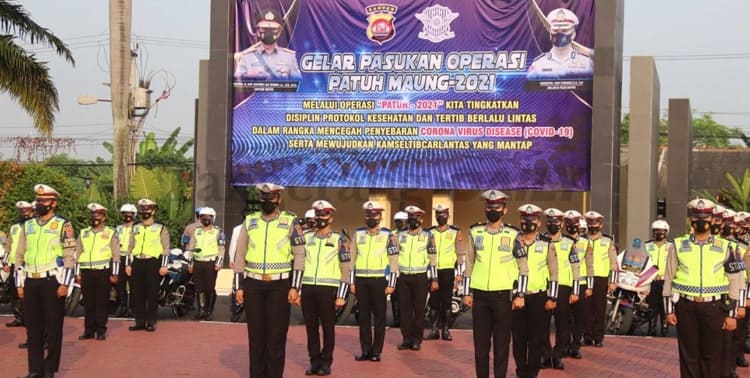 Operasi Bersandi Patuh Maung, Operasi Patuh Maung, Ketertiban Lalu Lintas, Polda Banten, Banten: Catat! Mulai Hari Ini Operasi Patuh Maung Digelar