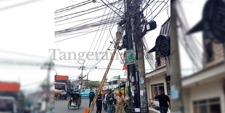 kabel internet semrawut tangsel