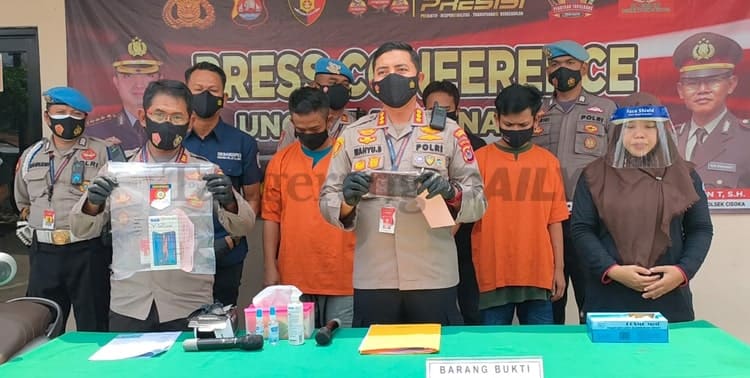 Jambret Ponsel Bocah di Cisoka, Dua Pemuda Asal Serang Dibekuk Polisi