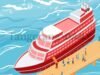 PPKM, Penyeberangan Pelabuhan Merak, Pelabuhan Merak, Cilegon, Banten: PPKM Dilonggarkan, Penyeberangan di Pelabuhan Merak Meningkat