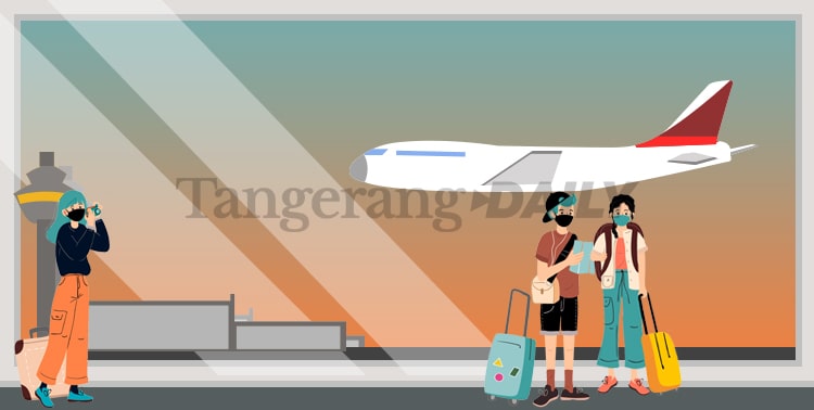 Penumpang Internasional, Bandara Internasional, Bandara Soekarno-Hatta, Luar Negeri: Sebulan Akses Luar Negeri Dibuka, 100.231 Penumpang Internasional Melintas di Soekarno-Hatta