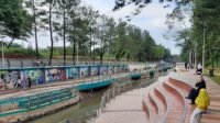 Pemerintah Kota Tangsel melakukan uji coba membuka kembali fasilitas publik, salah satunya Taman Kota 2 di Jalan Letnan Sutopo, Ciater