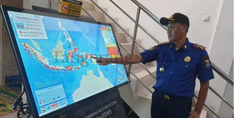 BPBD Kabupaten Tangerang mengaktifkan alat pendeteksi gempa dan tsunami sebagai kesiapsiagaan dan peringatan dini bencana.