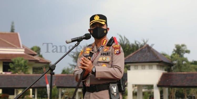 Polres Kota Tangerang tengah menyelidiki kasus penipuan yang mencatut nama Kapolres Kota Tangerang Komisaris Besar Wahyu Sri Bintoro.