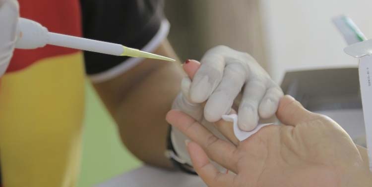 Dinkes Kota Tangerang melaksanakan screening HIV/AIDS kepada 200 warga binaan Lembaga Pemasyarakatan (Lapas) Kelas llA Tangerang.