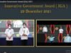 Provinsi Banten meraih predikat provinsi sangat inovatif dalam Innovative Government Award (IGA) 2021 Kementerian Dalam Negeri Indonesia