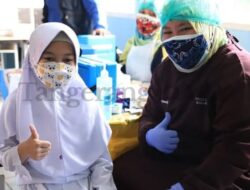 78.255 Anak Usia 6-11 Tahun di Kabupaten Tangerang Telah Divaksin Covid-19