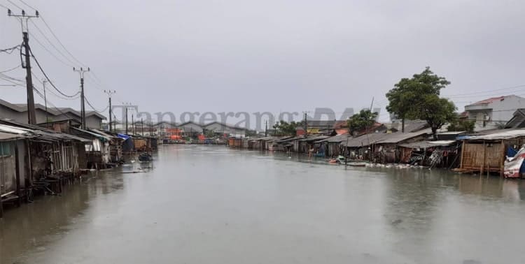 Banjir Rob di Kabupaten Tangerang Naik Lagi, Ketinggian Air hingga 50 Sentimeter