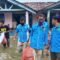 Musibah banjir yang melanda wilayah Kecamatan Pakuhaji menggerakkan Pengurus DPD KNPI Kabupaten Tangerang bersama DPK KNPI Kecamatan Pakuhaji turun ke lokasi, Kamis 20 Januari 2022.