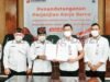 Bank Banten dan Pemerintah Kabupaten Lebak menandatangi perjanjian kerja sama (PKS) terkait penyaluran penghasilan tetap kepala desa dan perangkat desa, Rabu 5 Januari 2022.