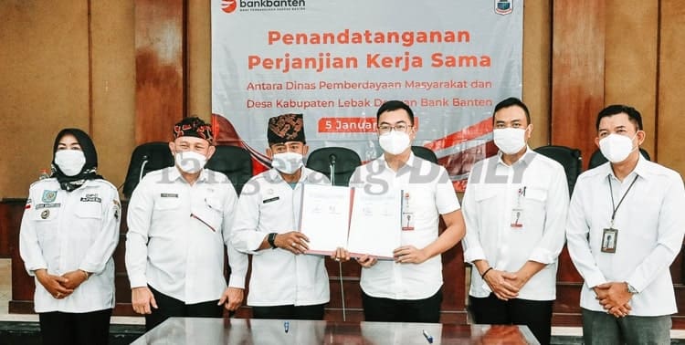 Layanan Jasa Keuangan Perangkat dan Kepala Desa di Lebak via Bank Banten