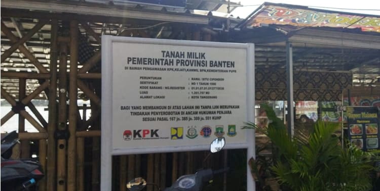 DPUPR) Banten meminta pedagang di sekitar Situ Cipondoh untuk mengosongkan lahan. Namun, di saat bersamaan beredar surat kaleng yang menagih pembayaran sewa lahan.