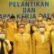 Mad Romli resmi dilantik menjadi ketua DPD II Golkar Kabupaten Tangerang priode 2020 - 2025, Sabtu 29 Januari 2022