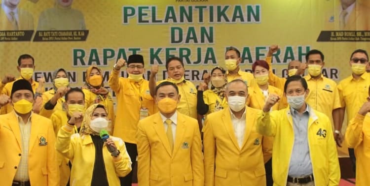 Mad Romli Resmi Nakhodai DPD Golkar Kabupaten Tangerang