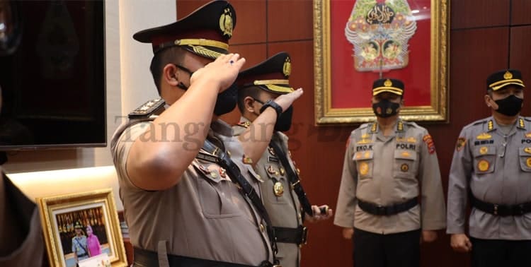 Ajun Komisaris Besar Wiwin Setiawan resmi mengemban jabatan sebagai Kapolres Lebak, Kamis 10 Februari 2022.