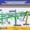 Dinas Perhubungan Kota Tangerang melakukan  rekayasa lalu lintas di jalur Daan Mogot, Senin 21 Februari 2022.
