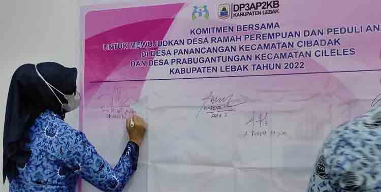 Provinsi Banten terpilih menjadi pilot project atau proyek percontohan nasional Desa Ramah Perempuan dan Peduli Anak (DRPPA).