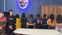 Ditreskrimsus Polda Banten mengungkap pelaku tindak pidana prostitusi online berkedok panti pijat di Ruko Mardigras Citra Raya, Kecamatan Panongan, Kabupaten Tangerang.