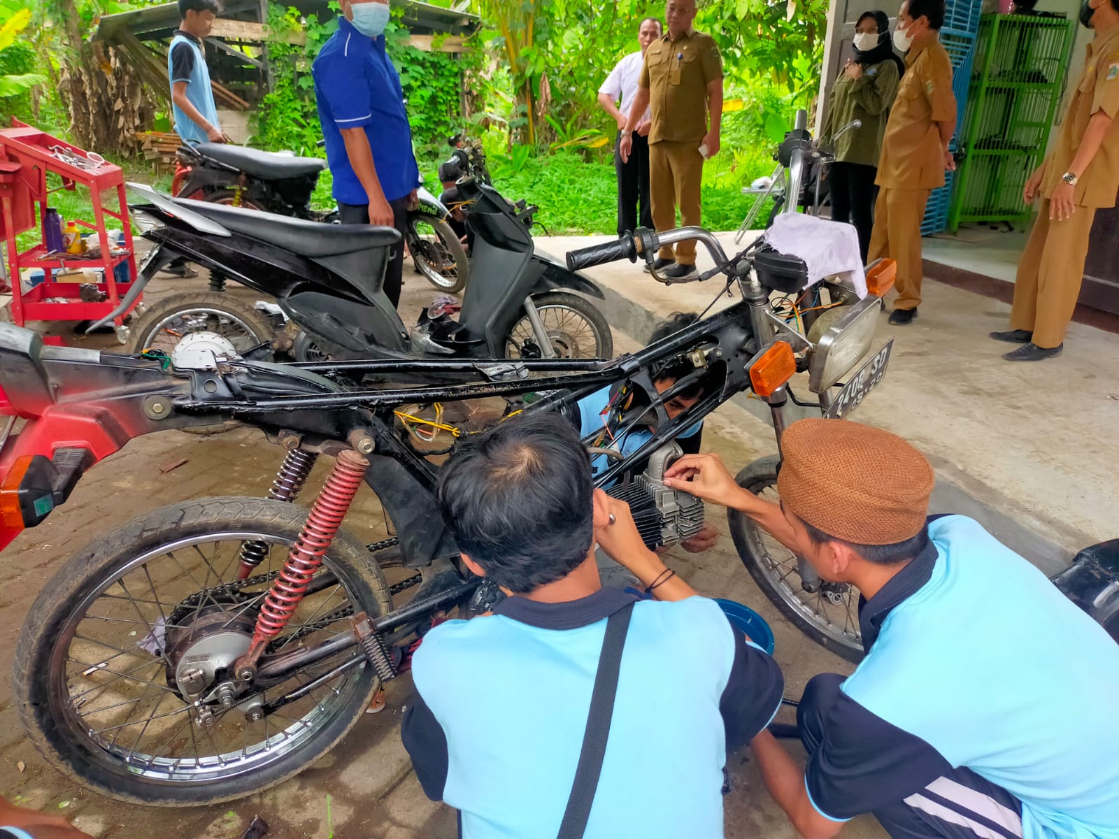 Dinsos Banten Berikan Pelatihan untuk Disabilitas dan Gepeng