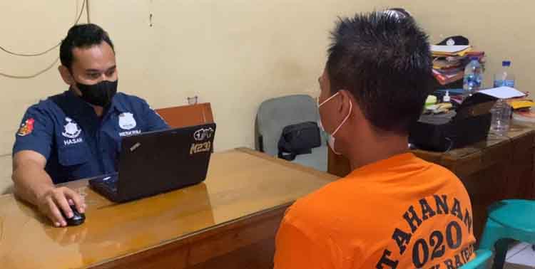 Polsek Rajeg Polresta Tangerang menangkap seorang pria berinisial MS (37) karena diduga menacbuli seorang gadis adik yang tak lain iparnya sendiri.