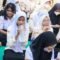 Sekitar sepuluh ribu remaja putri di Kota Tangerang Selatan (Tangsel) mengikuti gerakan minum tablet tambah darah serentak, Sabtu 30 Juli 2022.