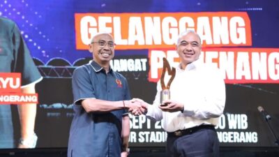 Pesan Bupati Zaki, Lanjutkan Tongkat Estafet Olahraga di Kabupaten Tangerang