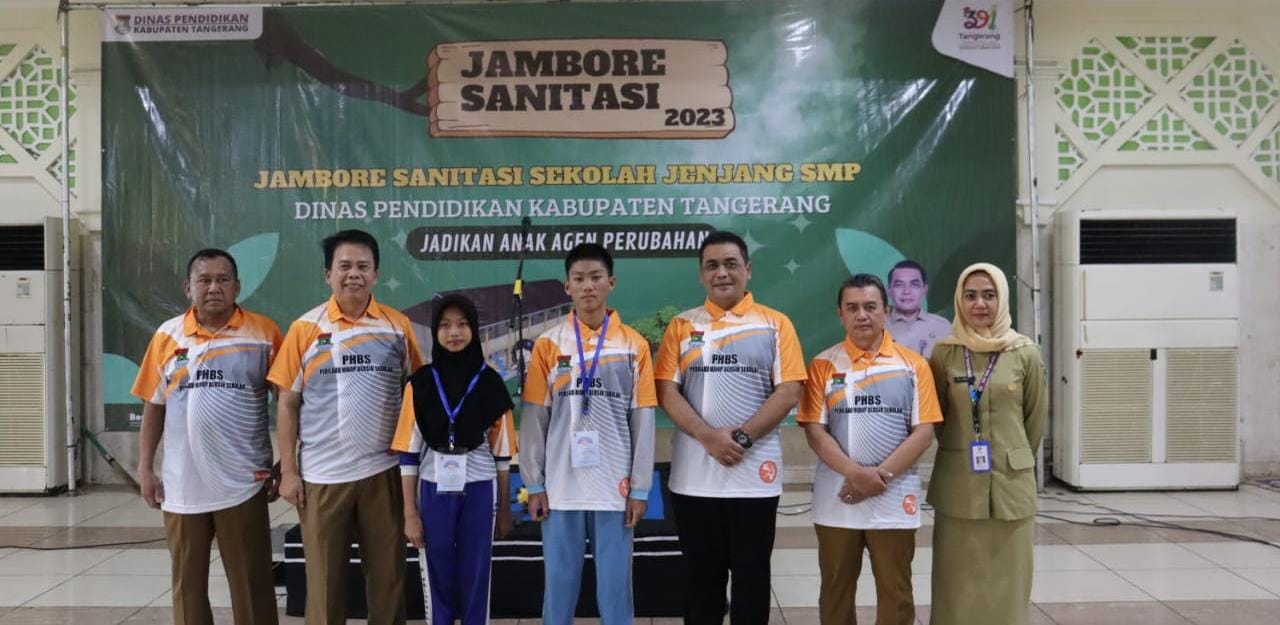 Dindik Kabupaten Tangerang Gelar Jambore Sanitasi Sekolah Tingkat SMP