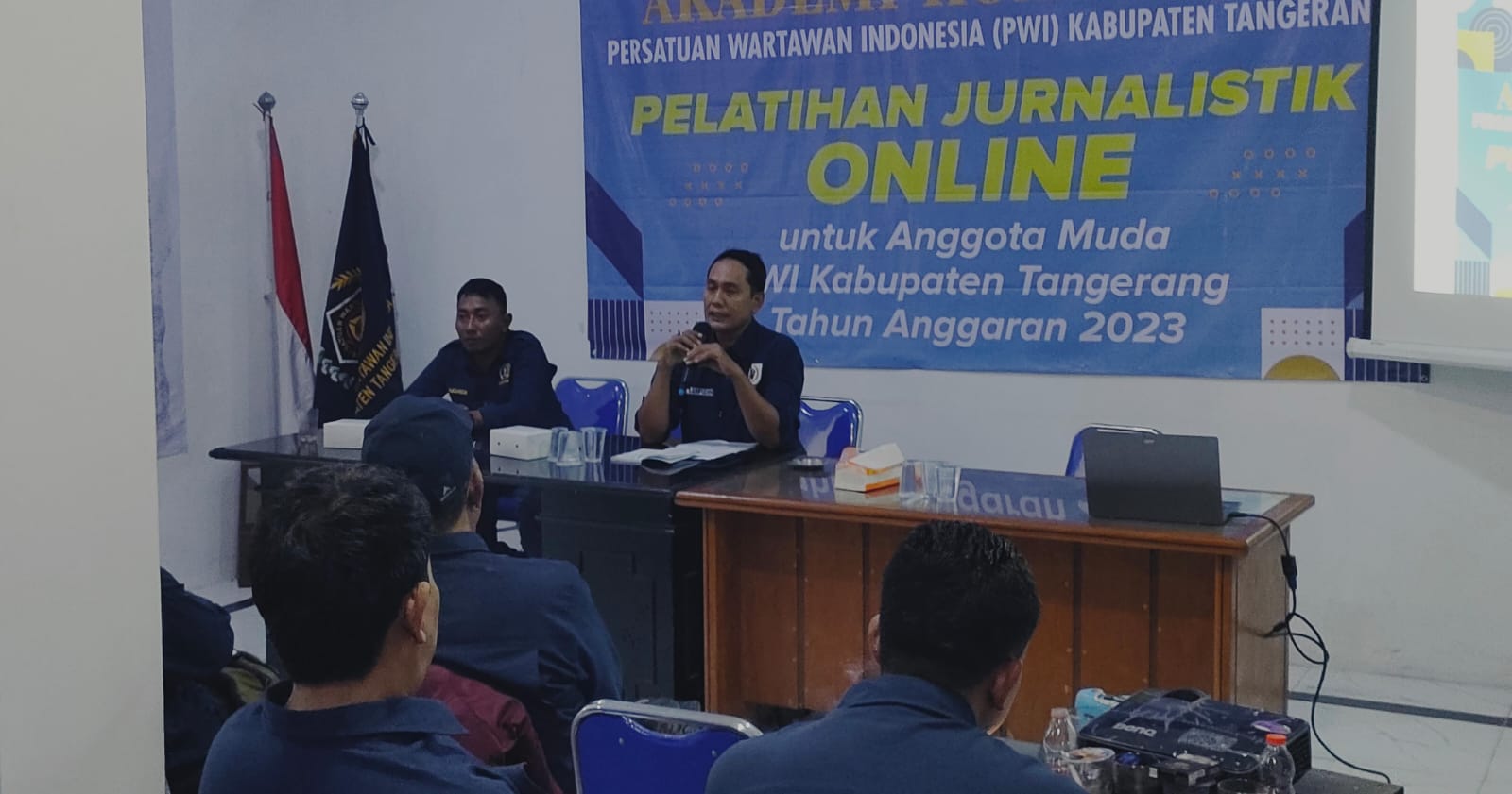 Tingkatkan Kompetensi Anggota, PWI Kabupaten Tangerang Gelar Pelatihan Jurnalistik