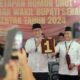 Pasangan Calon Bupati Serang dan Wakil Bupati Serang Andika Hazrumy-Nanang Supriatna mendapat nomor urut 1 pada gelaran Pilkada Kabupaten Serang 2024