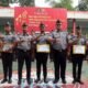 Kepala Rutan Kelas I Tangerang menghargai tiga pegawai berprestasi di Kejurnas Kempo “Menkumham Cup II” 2024