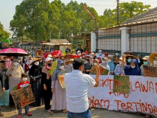 Protes Bau dan Bising, Warga Cengkok Balaraja Kembali Geruduk PT SLI