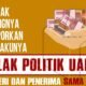 Opini ini membahas dampak buruk praktik politik uang dalam pemilu di Indonesia, yang mengancam integritas demokrasi. Ia menguraikan bagaimana money politik merusak nilai-nilai demokrasi, meningkatkan korupsi, serta mempengaruhi keputusan pemilih. Artikel ini juga menyoroti faktor-faktor penyebab munculnya praktik tersebut dan pentingnya penegakan hukum, pendidikan politik, serta upaya kolektif untuk menciptakan pemilu yang adil dan transparan.