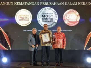 Bank BJB Raih Penghargaan Most Trusted Banking di Ajang Indonesia Good Corporate Governance Award 2024