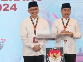 Debat Calon Bupati Serang, Andika-Nanang Janji Akan Laksanakan Visi Misi dan Program Kerjanya Dengan Sekuat Tenaga