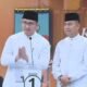 Calon Bupati Serang nomor 1 Andika Hazrumy bersama Calon Wakil Bupati Serang Nanang Supriatna saat menghadiri debat kedua Pemihan Bupati (Pilbub) Serang yang diselenggarakan KPU Kabupaten Serang, Jakarta, Jumat (22/11/2024) malam.