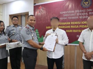 25 WBP Rutan Kelas I Tangerang Dapat Remisi Saat Momen Natal