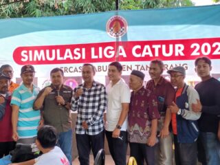 Percasi Kabupaten Tangerang Sukses Gelar Simulasi Liga Catur 2025