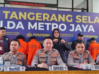 Polres Tangsel Berhasil Tangkap Komplotan Begal di Pamulang: Ancaman 12 Tahun Penjara Menanti